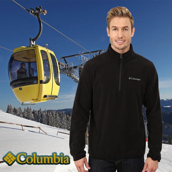 columbia ridge repeat half zip fleece